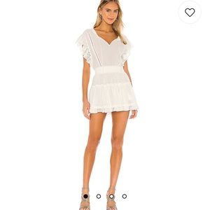 MISA Sarika Dress in Ivory